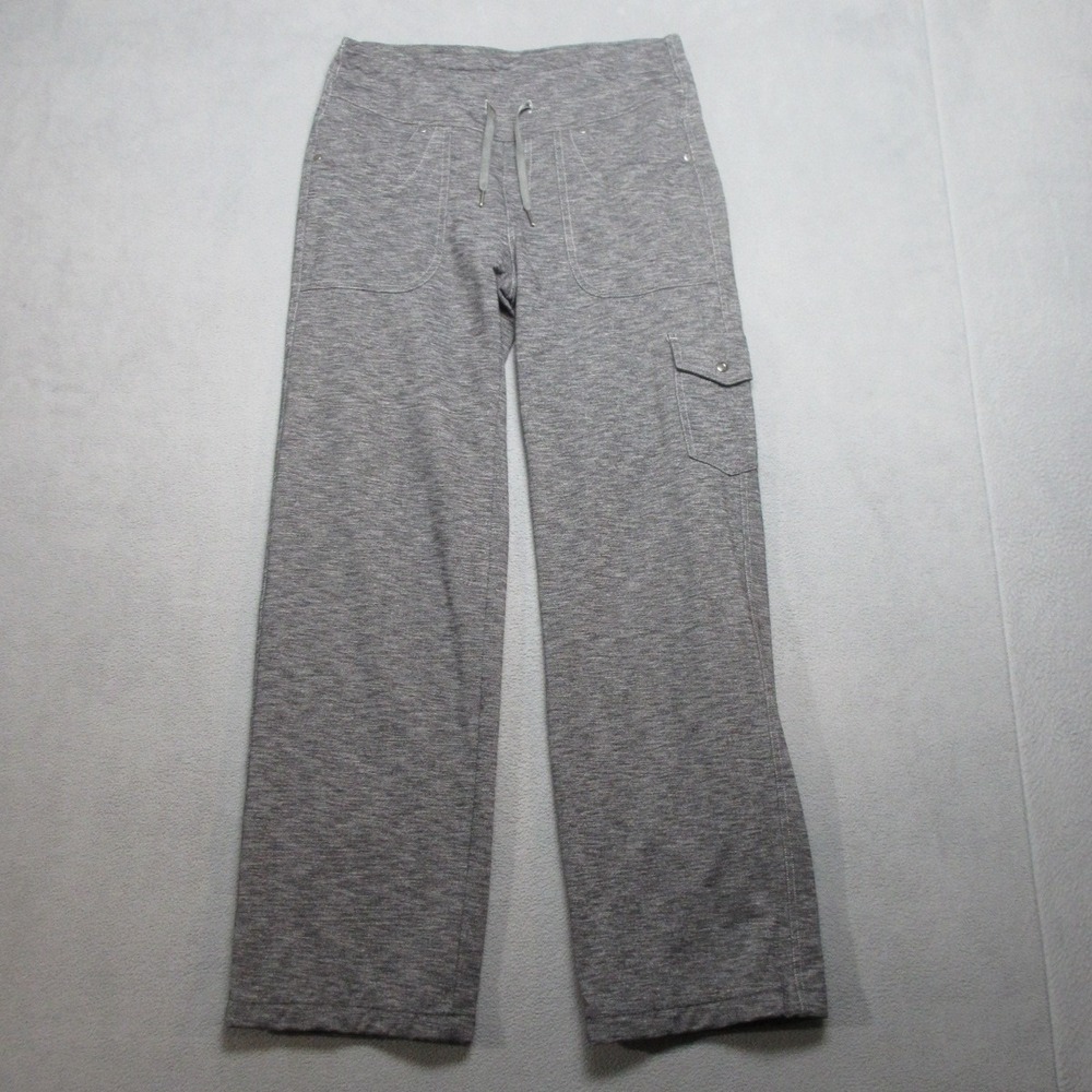 Kuhl Cargo Pants Womens 8 Heather Gray Excellent Mova Stretch Drawstring 30X29.5